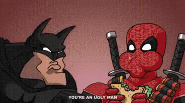 Deadpool Batman GIF - Deadpool Batman Spiderman GIFs