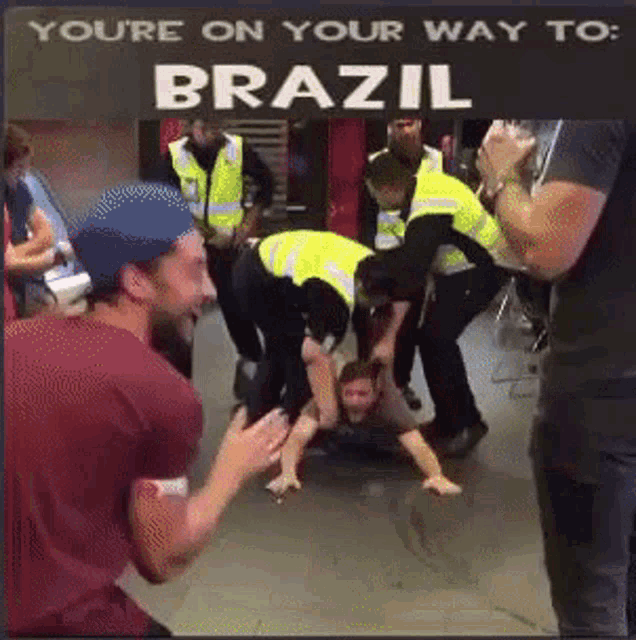 Brazil Deported GIF - Brazil Deported Dragging GIFs