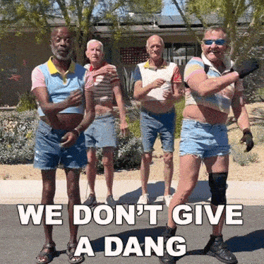 We Don'T Give A Dang Billy Lions GIF - We Don'T Give A Dang Billy Lions Jessay Martin GIFs