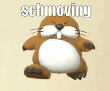Monty Mole Mario GIF