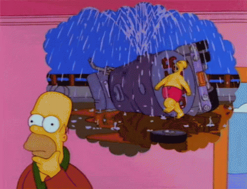 Dromen GIF - The Simpsons Homer Beer GIFs