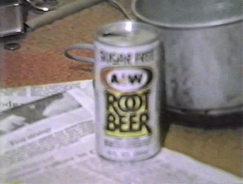 Aw Root Beer Aw GIF - Aw Root Beer Aw Can Of Root Beer GIFs