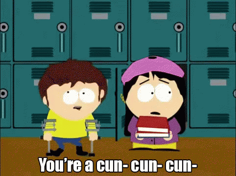 Youre A Cun GIF - Cunt South Park Jimmy GIFs