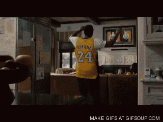a man wearing a jersey that says bryant on it