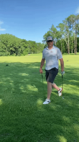 Golfing Neighbors GIF - Golfing Neighbors Throw GIFs