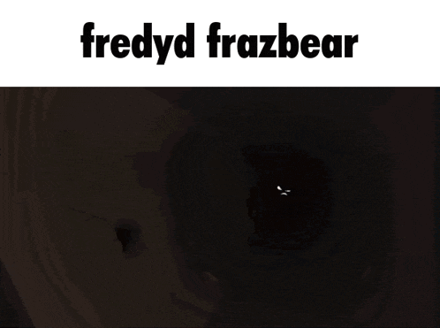 a cartoon drawing of a monster with the words " freddyd frazbear " above it