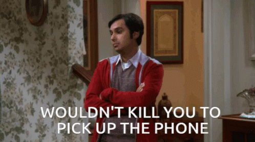 Phone Missed Call GIF - Phone Missed Call The Big Bang Theory GIFs