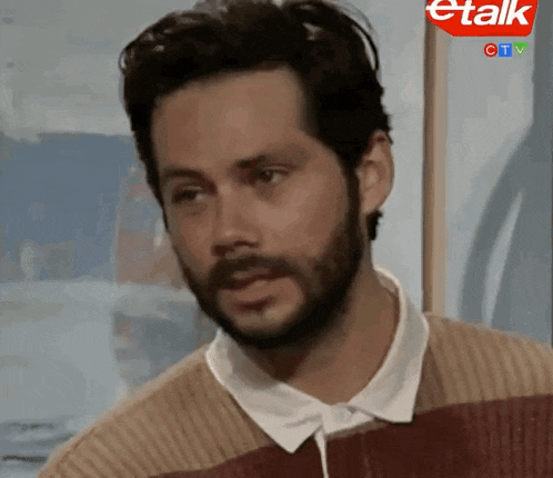 a man with a beard is being interviewed on ctv
