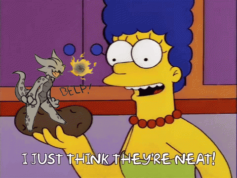 Simpsons I Just Think Theyre Neat GIF - Simpsons I Just Think Theyre Neat Kobold GIFs