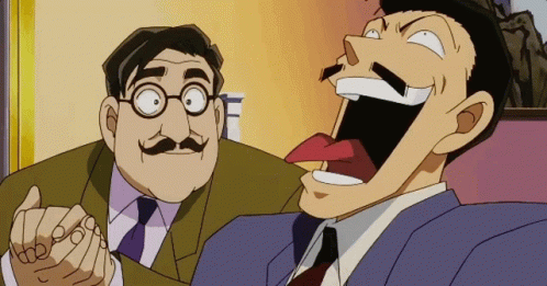 Mouri Kogoro Laught GIF - Mouri Kogoro Laught Conan The Movie3 GIFs