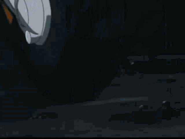 a close up of a person 's feet in a cartoon .