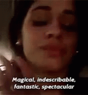 Camila Cabello Magical GIF - Camila Cabello Magical Indescribable GIFs