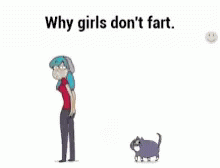 Girly Farts Why Girls Dont Fart GIF - Girly Farts Why Girls Dont Fart Rainbow GIFs