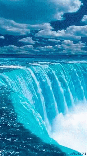 Water Water Fall GIF - Water Water Fall Ocean GIFs