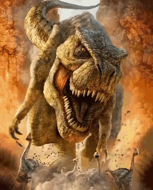 Dinosaur Tyrannosaurus GIF - Dinosaur Tyrannosaurus Roar GIFs