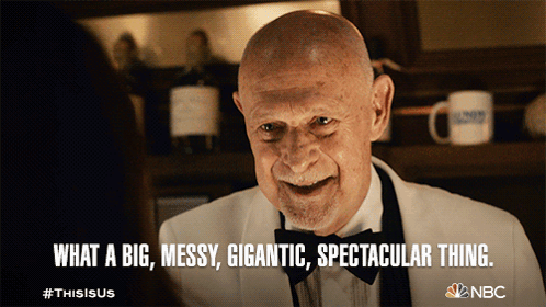 What A Big Messy Gigantic Spectacular Thing Dr Nathan Katowski GIF - What A Big Messy Gigantic Spectacular Thing Dr Nathan Katowski This Is Us GIFs
