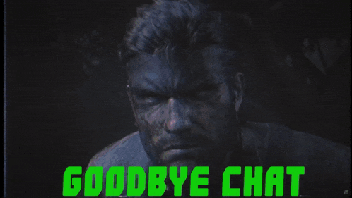 Metal Gear Solid Delta Goodbye Chat GIF - Metal Gear Solid Delta Goodbye Chat Snake GIFs