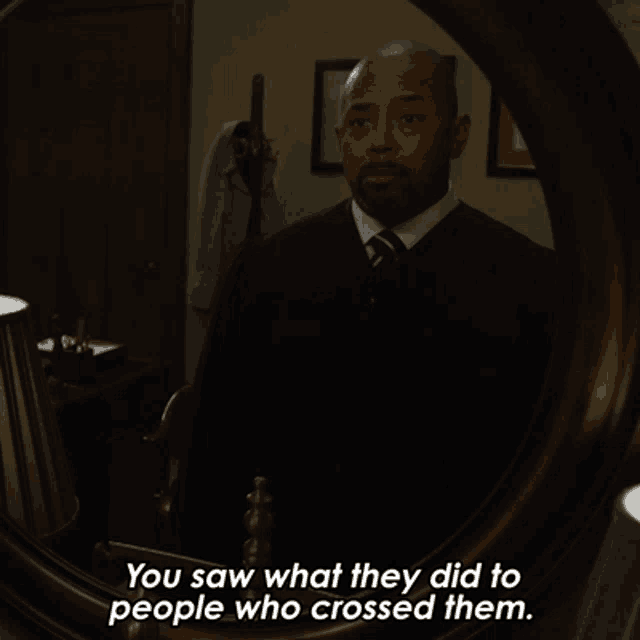 You Saw What They Did To People Who Crossed Them Julius Cain GIF - You Saw What They Did To People Who Crossed Them Julius Cain The Good Fight GIFs