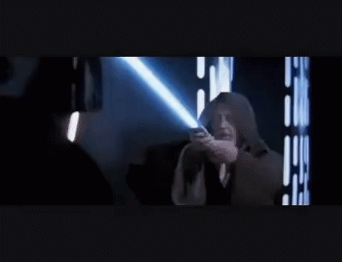 Obi Wan Vs Vader Ben Kenobi Vs Vader GIF - Obi Wan Vs Vader Ben Kenobi Vs Vader Episode4 GIFs