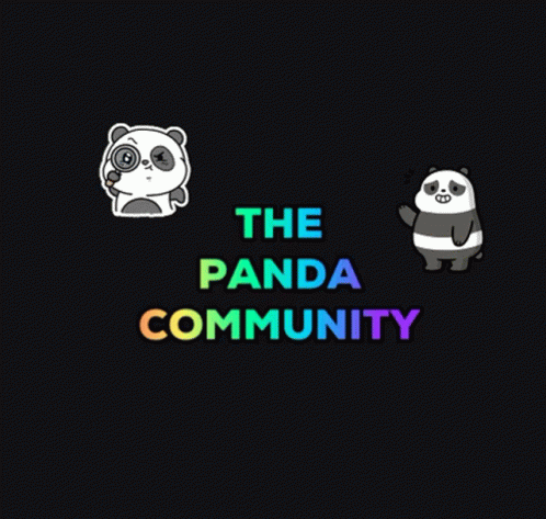 Logo The Panda Community GIF - Logo The Panda Community Panda GIFs