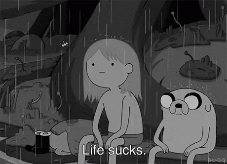 Life Sucks Sucks GIF - Life Sucks Sucks Raining GIFs