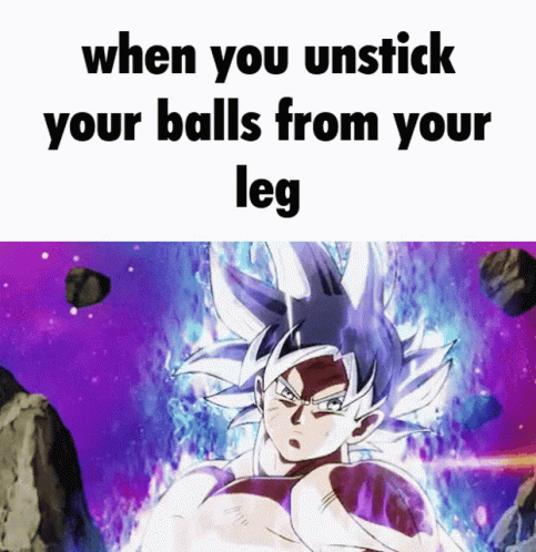 Balls Goku GIF - Balls Goku Ultra Instinct GIFs