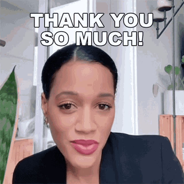 Thank You So Much Cameo GIF - Thank You So Much Cameo Tysm GIFs