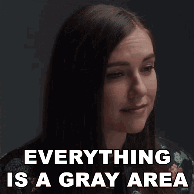 Everything Is A Gray Area Sasha Grey GIF - Everything Is A Gray Area Sasha Grey Venn Tv GIFs