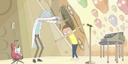 Get Scwifty Dance GIF - Get Scwifty Dance Rick And Morty GIFs
