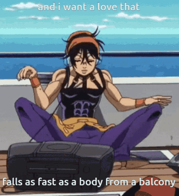 Mitski Narancia GIF