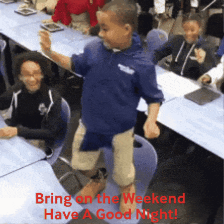 Bring On The Weekend Goodnight Friday GIF - Bring On The Weekend Goodnight Friday Good Night GIFs