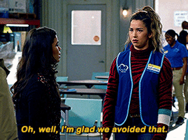 Superstore Amy Sosa GIF - Superstore Amy Sosa Oh Well Im Glad We Avoided That GIFs