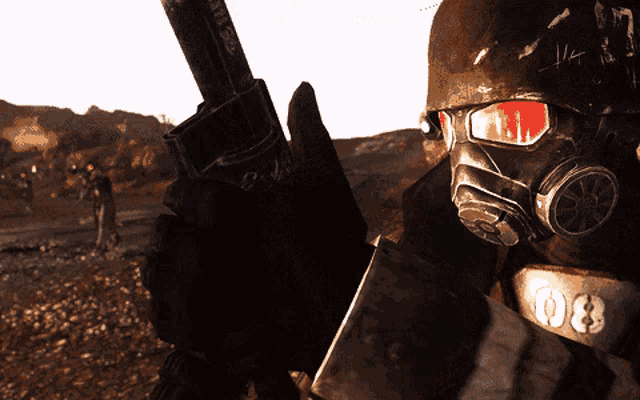Fallout Nv Ncr Ranger GIF - Fallout Nv Ncr Ranger Video Game GIFs