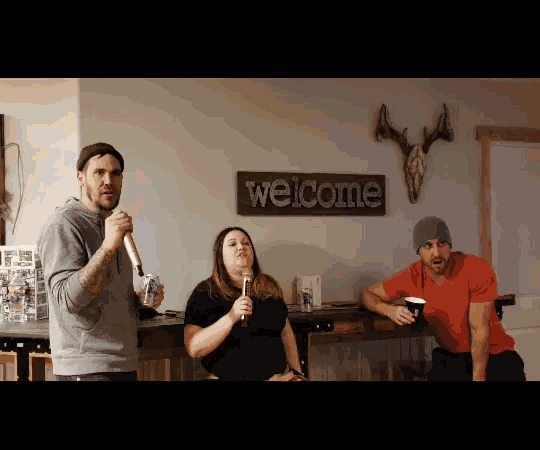 Welcome Lion And The Lamb GIF - Welcome Lion And The Lamb Karaoke GIFs