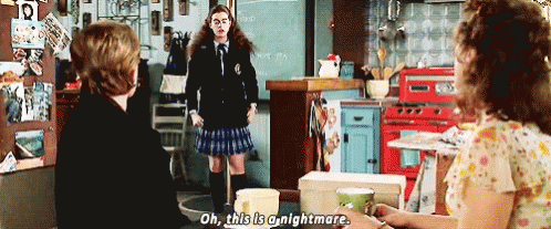 This Is A Nightmare Mia GIF - This Is A Nightmare Mia Princess Diaries GIFs