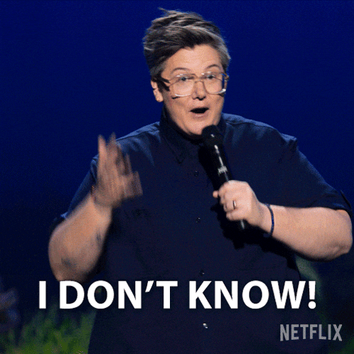 I Dont Know Hannah Gadsby GIF - I Dont Know Hannah Gadsby Hannah Gadsby Something Special GIFs