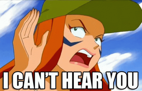 Totally Spies Sam GIF - Totally Spies Sam I Cant Hear You GIFs