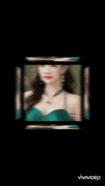 a woman 's face is shown in a video that says vivavideo at the bottom