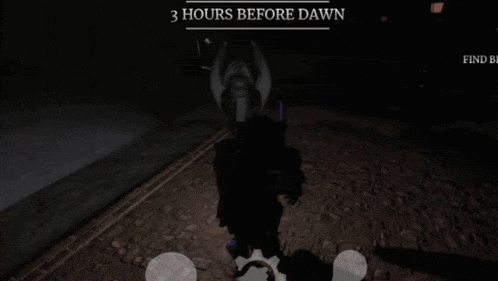 a screenshot of a game that says 3 hours before dawn on it