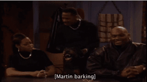Martin Barking GIF - Martin Barking Bark GIFs