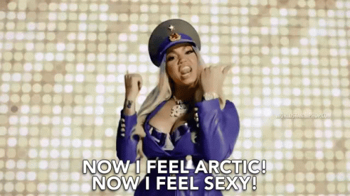 Now I Feel Arctic Now I Feel Sexy GIF - Now I Feel Arctic Now I Feel Sexy Swagging GIFs