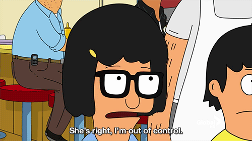 Tina 1 GIF - Tina Cartoon Im Out Of Control GIFs
