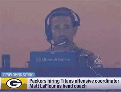 Lafleur Matt Lafleur GIF - Lafleur Matt Lafleur Green Bay Packers GIFs