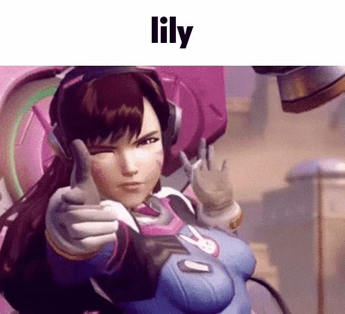 a girl in a video game is giving a thumbs up sign .