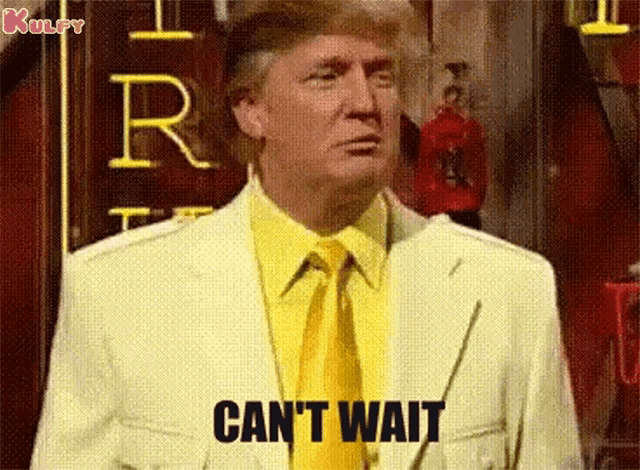 Trump Cant Wait For World War3 Trump GIF - Trump Cant Wait For World War3 Trump Usa GIFs