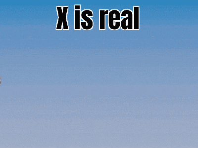 a picture of a girl with wings and the words " x is real "