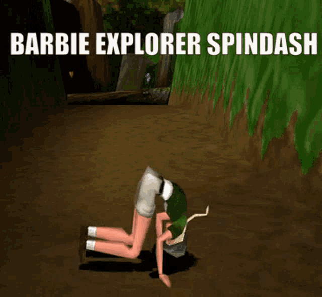 Barbie Explorer Spindash GIF - Barbie Explorer Spindash GIFs