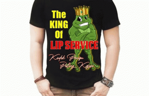Kodok The King Of Lip Service GIF - Kodok The King Of Lip Service The King Of Lip Service Lip Service GIFs