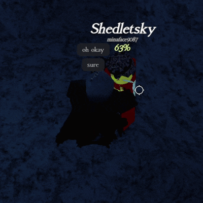 a screenshot of a game with the name shedletsky