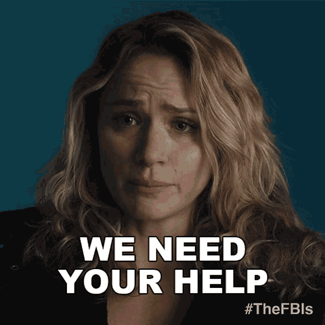 We Need Your Help Special Agent Nina Chase GIF - We Need Your Help Special Agent Nina Chase Shantel Vansanten GIFs